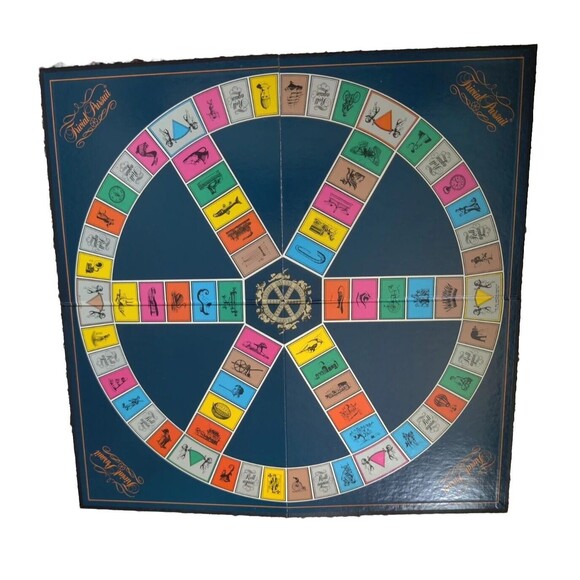 Vintage 1981 Trivial Pursuit REPLACEMENT GAMEBOARD ONLY Mastergame Genus 1st Ed - Picture 1 of 7